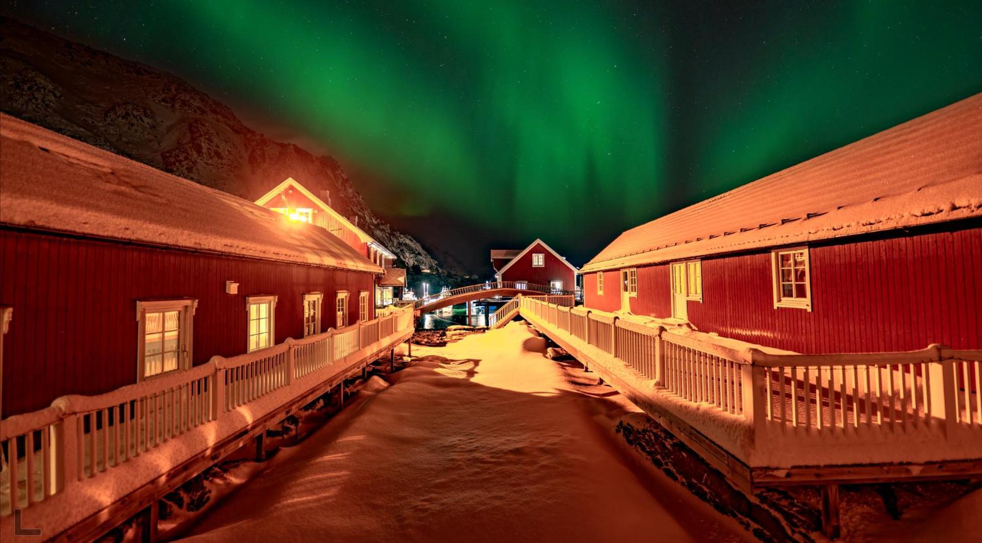 Rorbu 1 Ureberget - Ure Lofoten Sennesvik Exterior foto