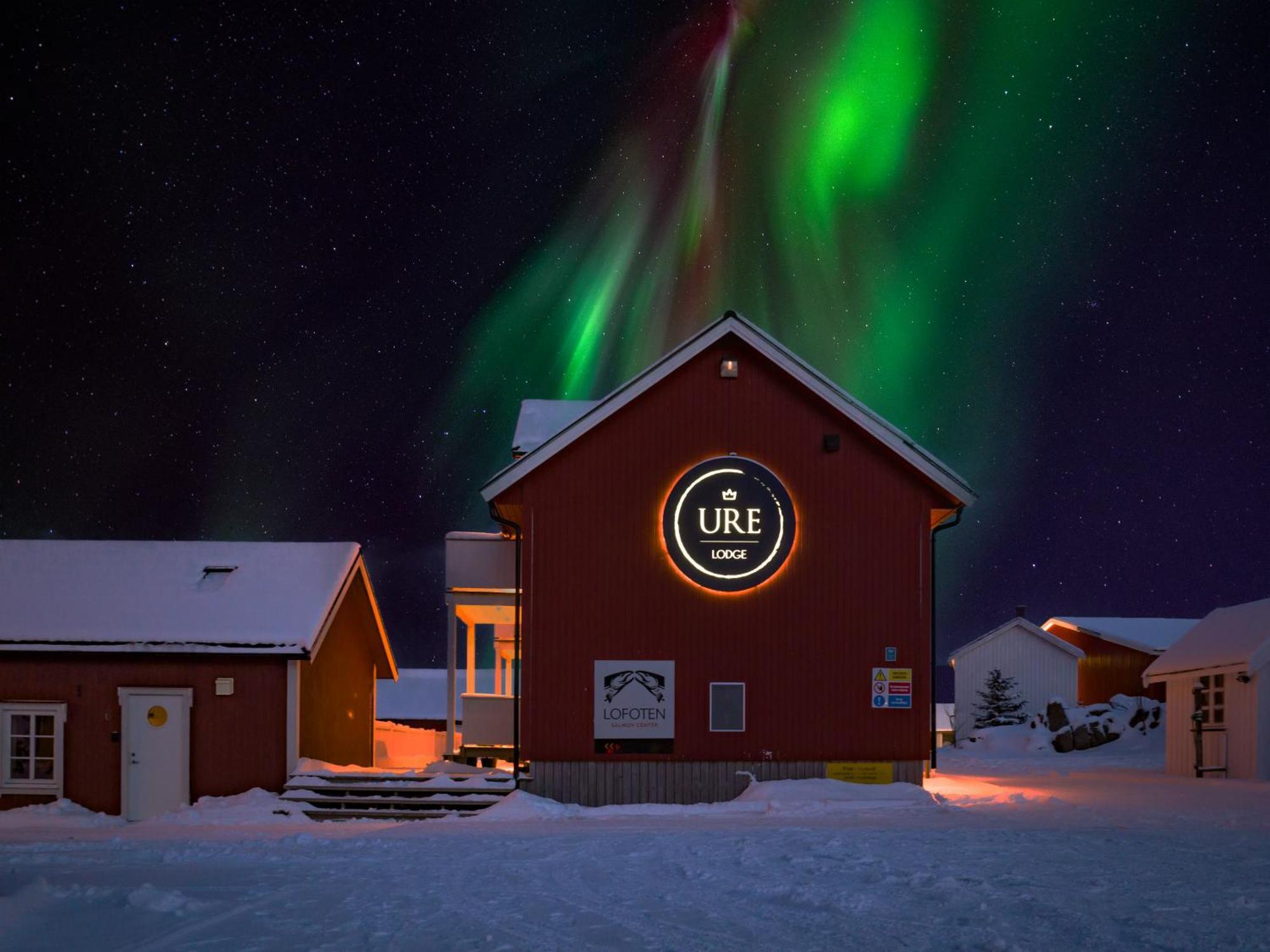 Rorbu 1 Ureberget - Ure Lofoten Sennesvik Exterior foto