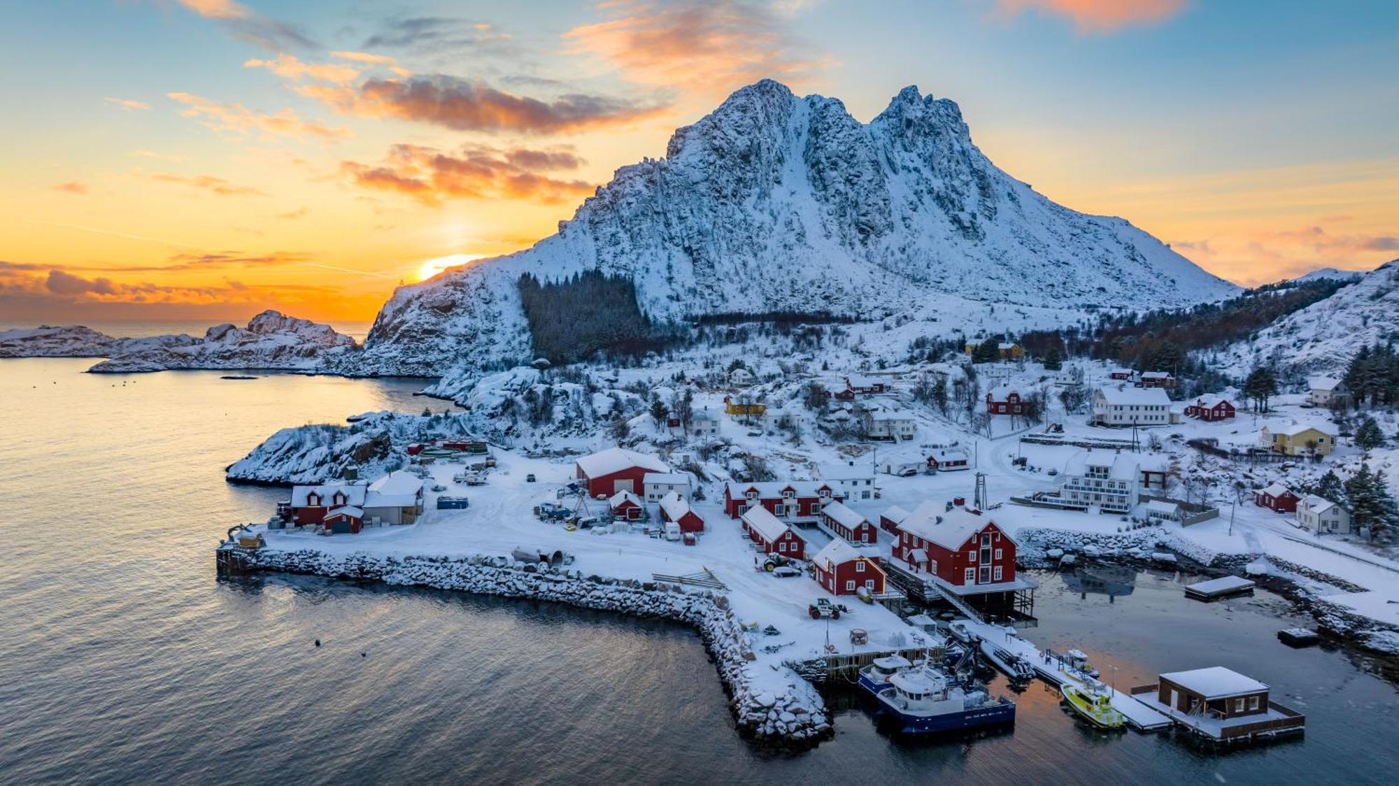 Rorbu 1 Ureberget - Ure Lofoten Sennesvik Exterior foto