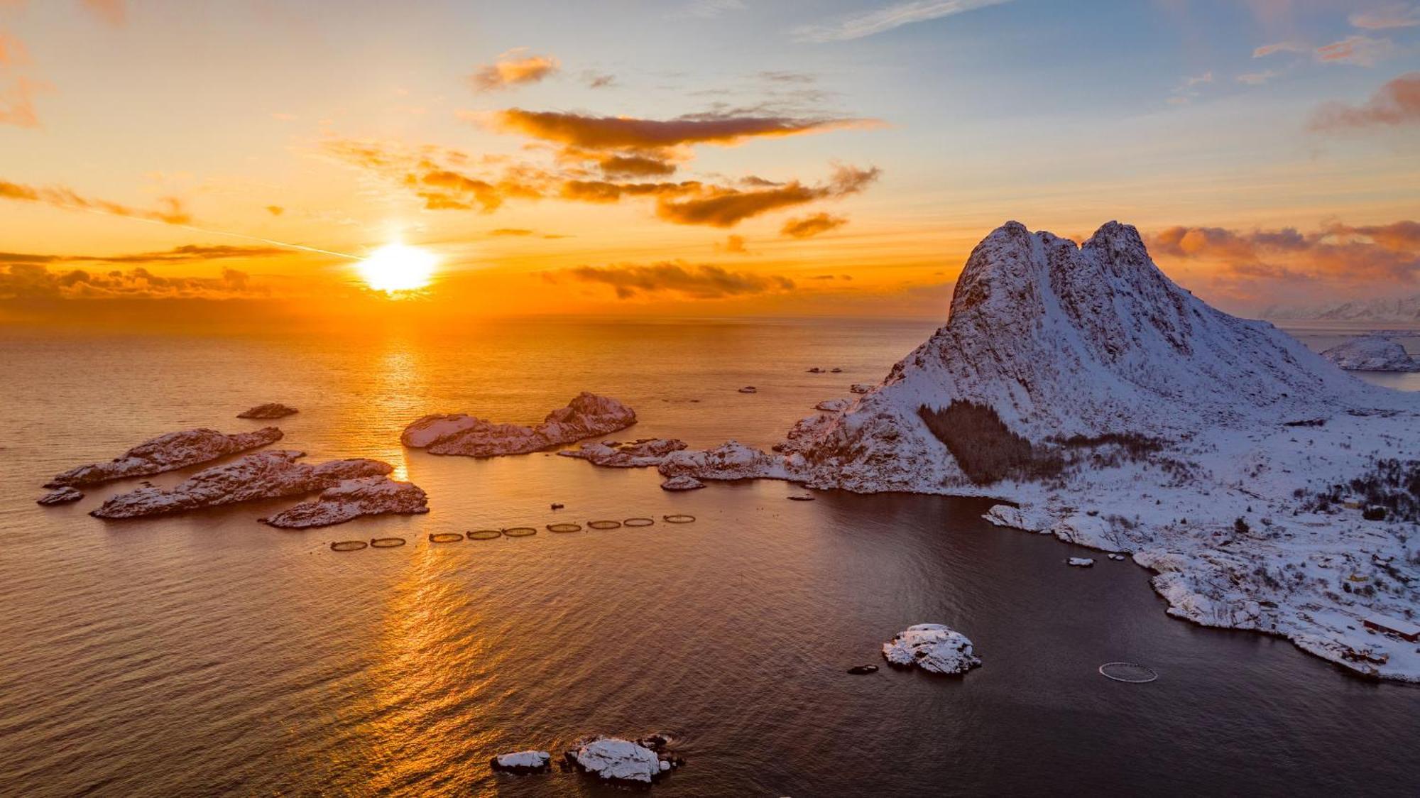 Rorbu 1 Ureberget - Ure Lofoten Sennesvik Exterior foto