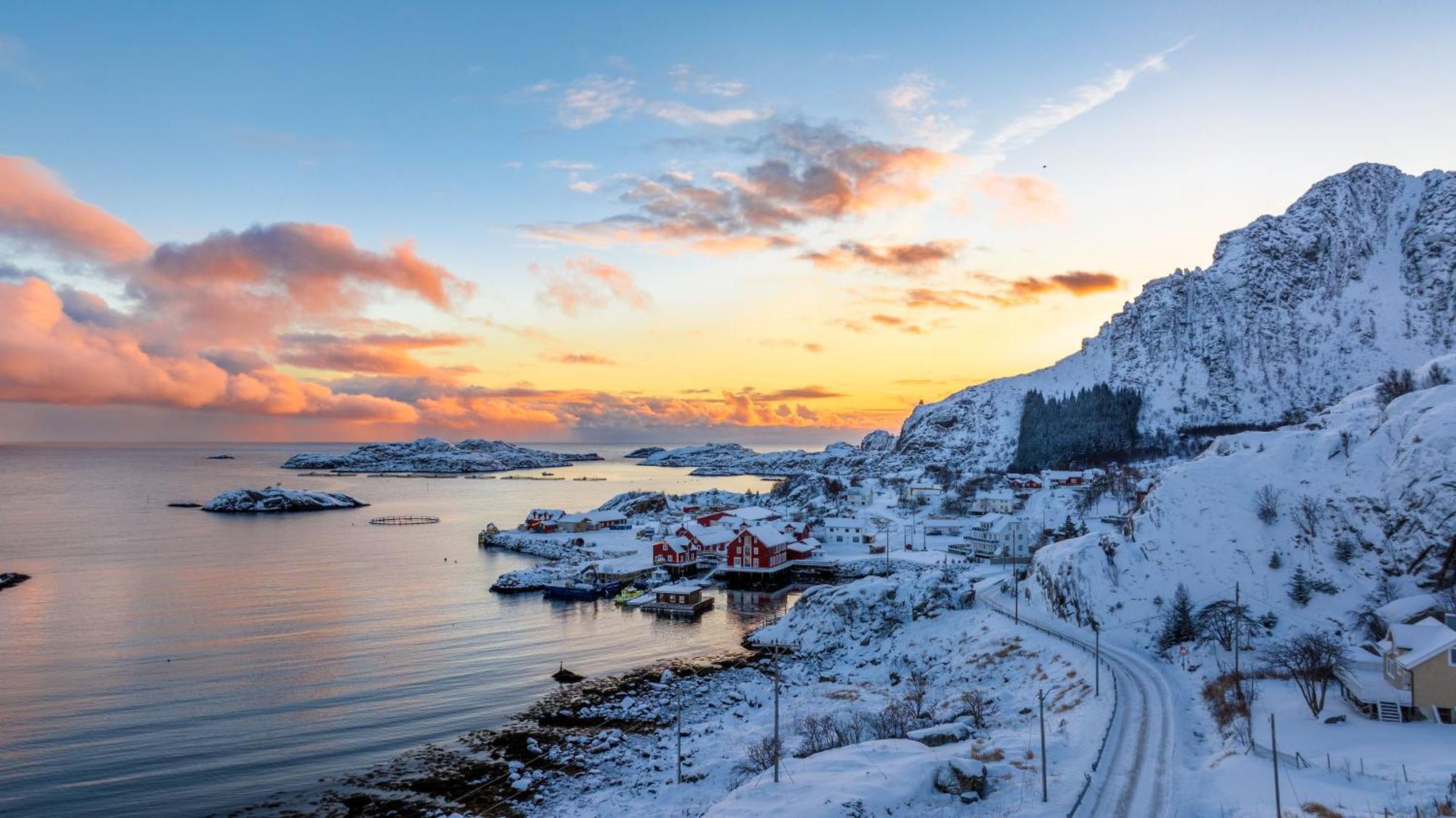 Rorbu 1 Ureberget - Ure Lofoten Sennesvik Exterior foto