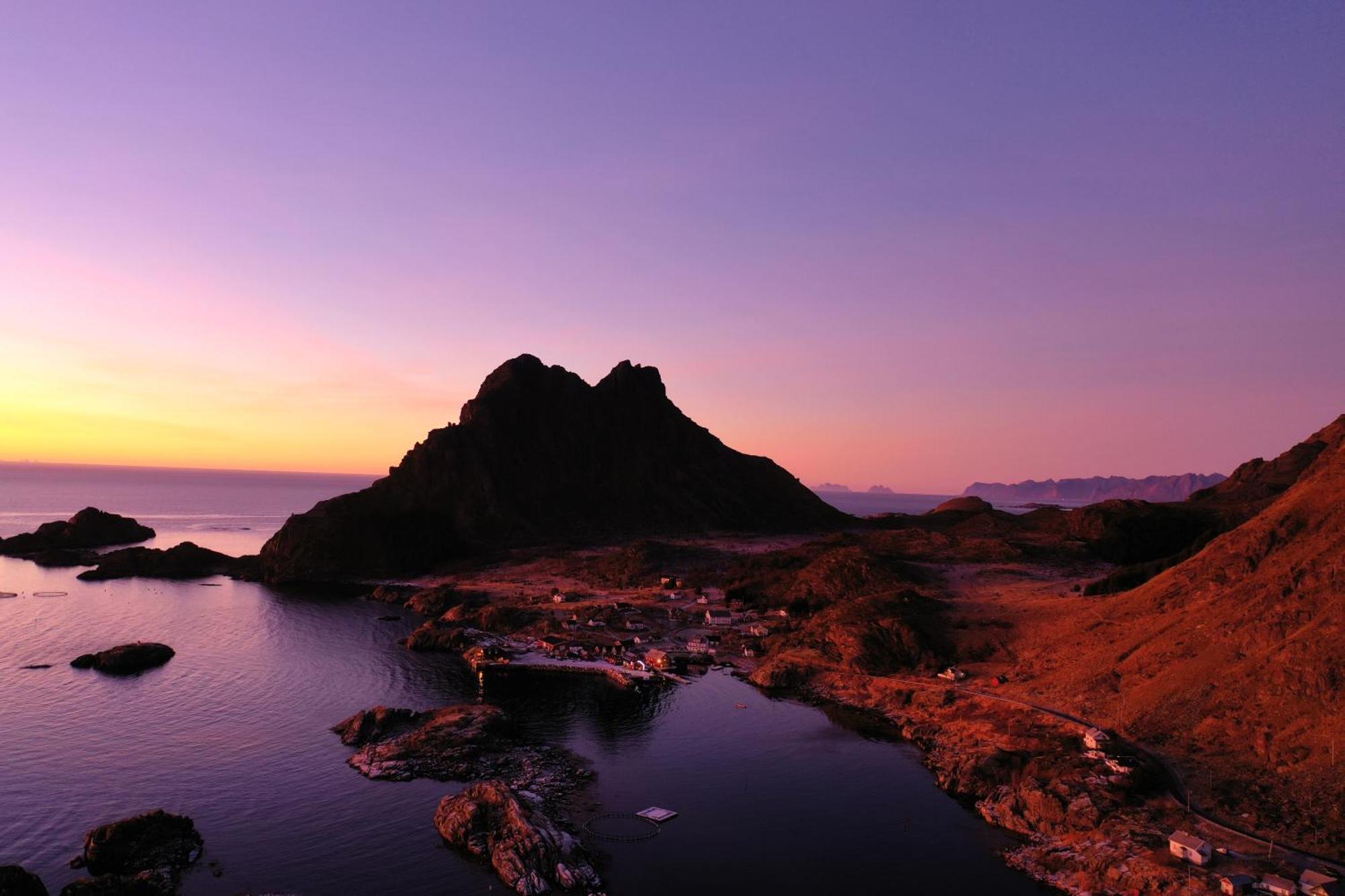 Rorbu 1 Ureberget - Ure Lofoten Sennesvik Exterior foto