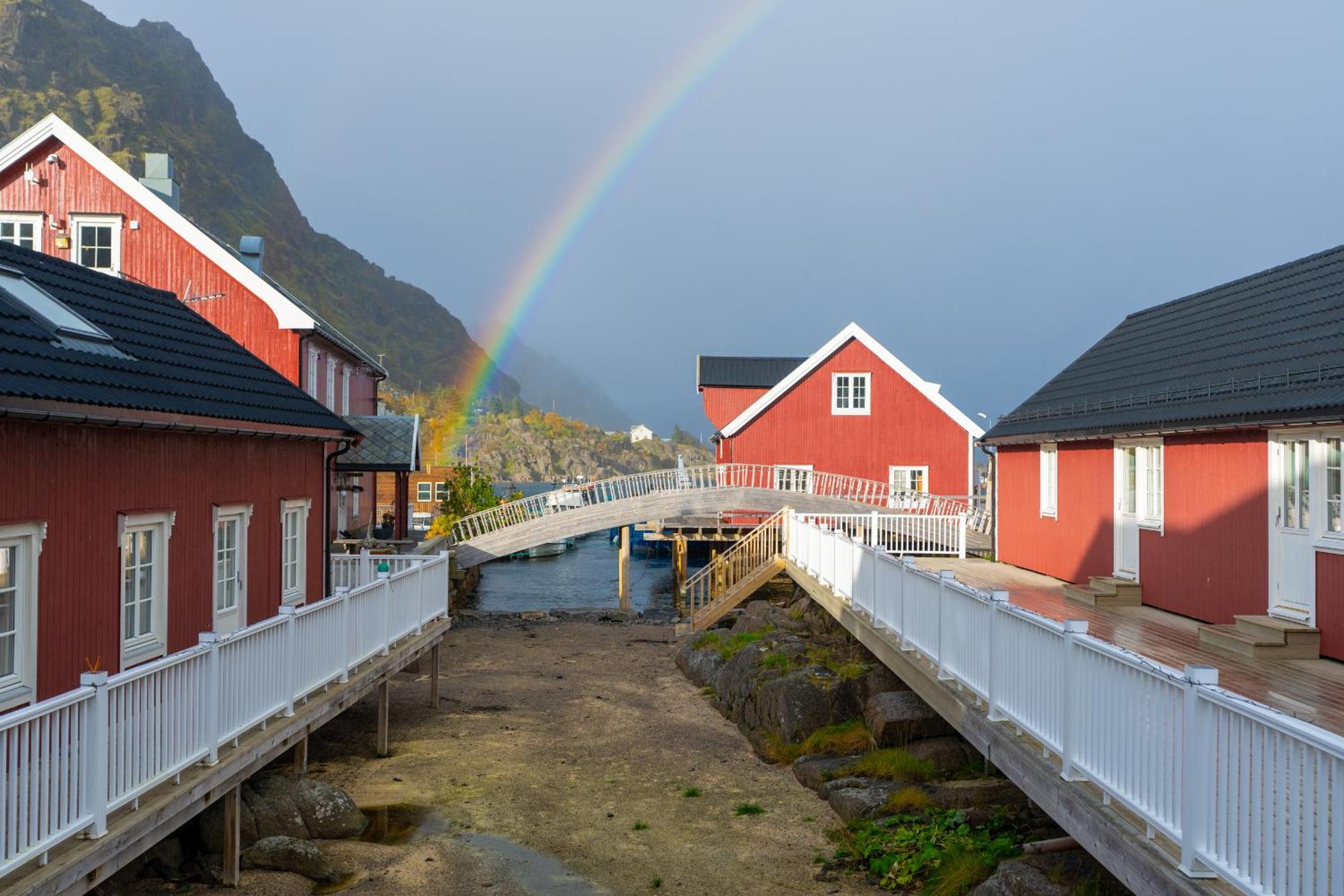 Rorbu 1 Ureberget - Ure Lofoten Sennesvik Exterior foto