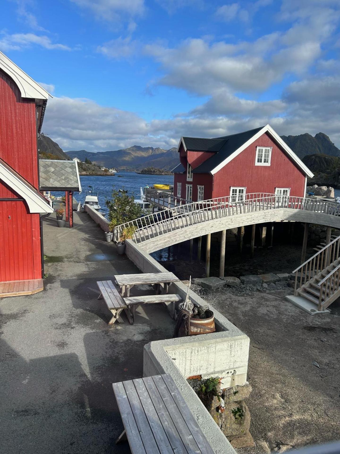 Rorbu 1 Ureberget - Ure Lofoten Sennesvik Exterior foto